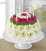 Flower Cake Bouquet