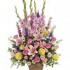 tribute bouquet, funeral bouquet, sympathy flowers