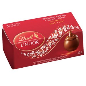 Lindt Lindor 3 Pack Milk Chocolate